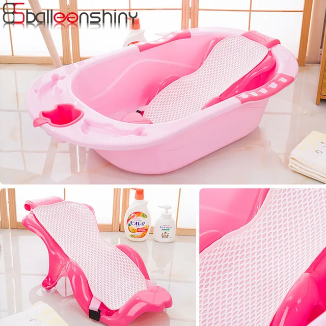 BalleenShiny Baby Bath Tub Newborn Infant Bathing Pad Baby Care Toys