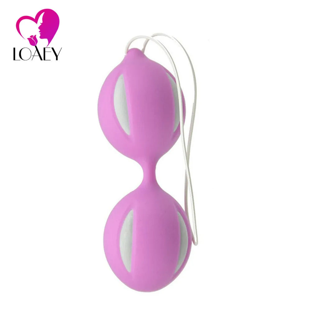 loaey Perfect Geisha Lastic Ben wa balls Blue Purple Red Black Color training products Sex Toys
