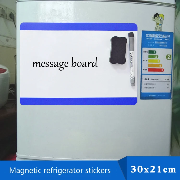 Магнитный календарь на доске белая доска A4 смарт-маркерная доска для Кухня и офисных стикеров доски для записей [Длинная сторона] [черный]