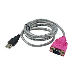 Загрузок Переходник USB удлинитель шнура USB к RS232 DB9 9Pin COM Порты и разъёмы конвертер кабель для кассовых аппаратов принтеры цифровой Камера