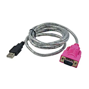 

USB to Serial Data Extension Cord USB to RS232 DB9 9Pin COM Port Converter Cable for Cash Registers Printers Digital Camera