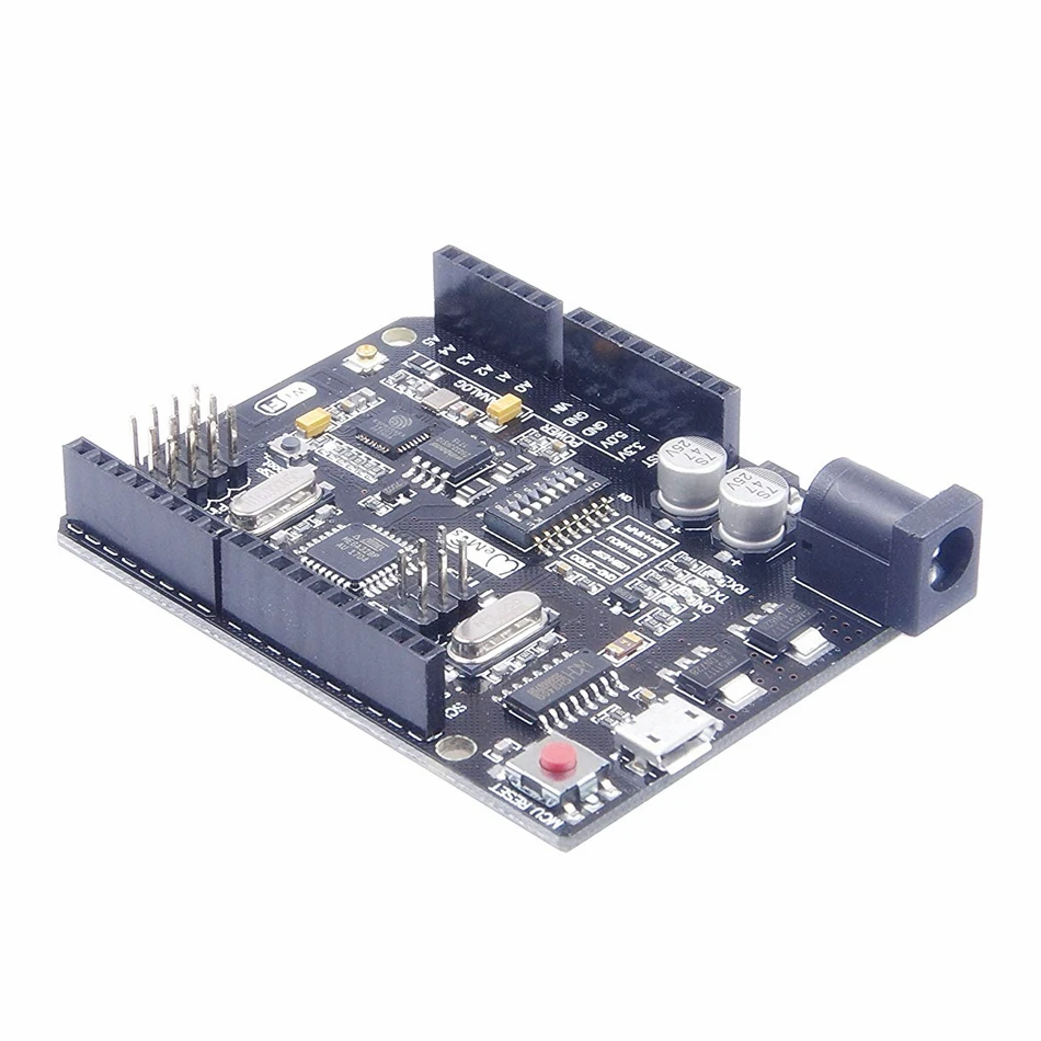 UNO + Wi Fi R3 ATmega328P ESP8266 32Мб оперативной памяти USB TTL CH340G совместимый для Arduino Uno NodeMCU WeMos
