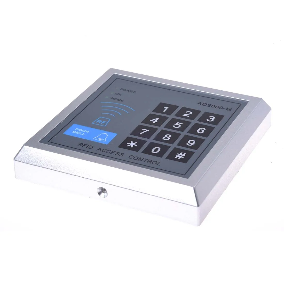 RFID keypad door access control system kit electric Magnetic electronic door lock+power supply+10pcs key fobs full set