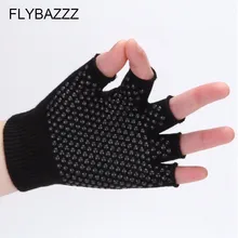 1 пара, профессиональные хлопковые дышащие Нескользящие впитывающие пот перчатки для тренировок в тренажерном зале, Перчатки для фитнеса, йоги, упражнений, защитные перчатки