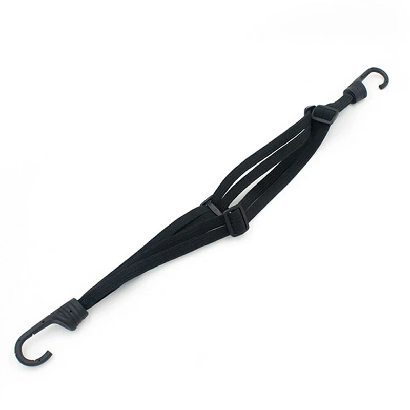 

Motorcycle Luggage Motorbike Helmet Rope Belt Elastic Strap With Hook Rubber 1x