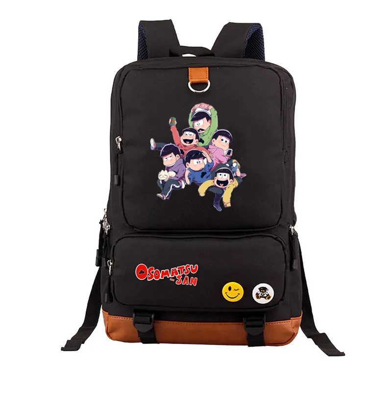 Школьный портфель Osomatsu san Matsuno Ichimatsu сумка на плечо рюкзак с принтом для