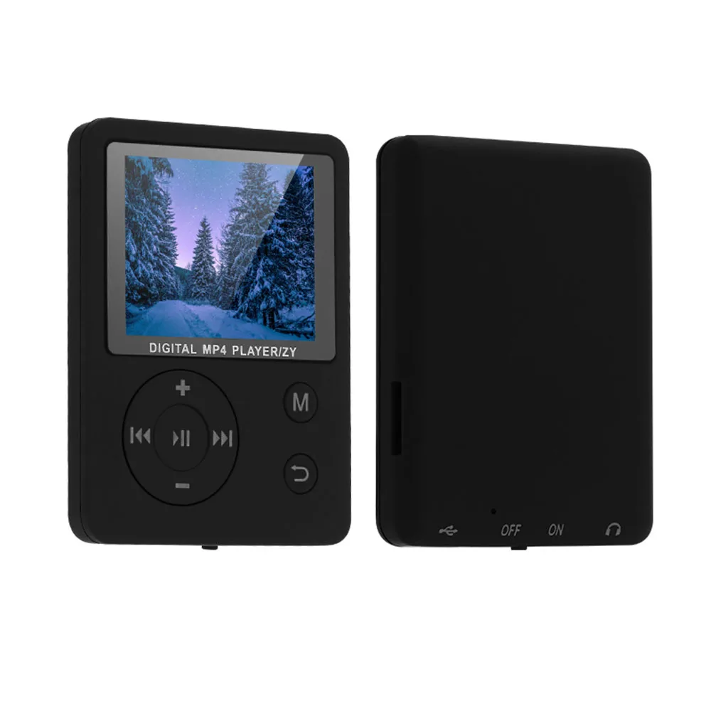 

MP3 Digital Player 1.8 Inches Color Screen Music Player Lossless Audio Video Player Support E-book FM Radio Recording TF Card