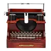 Music Box Classic Typewriter Model Music Box Wood Metal Antique Musical Boxes Toys Home Decor Christmas Birthday Gift ► Photo 2/6