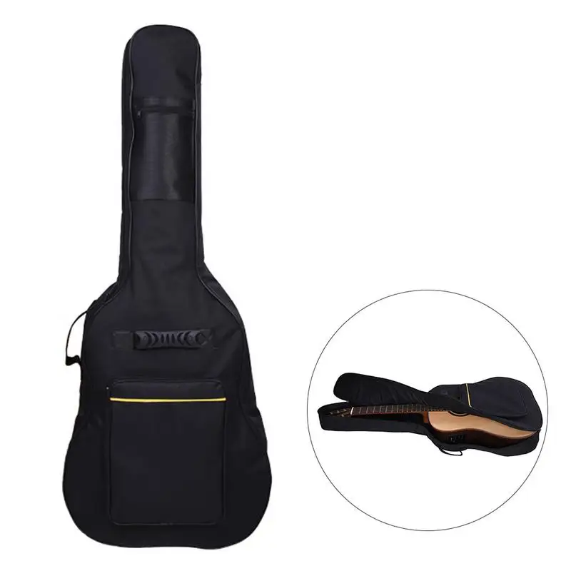 

Waterproof Guitar Bag Cotton Padded Guitar Storage Bag For 40/41 Inch Guitar Waterproof Backpack Prevent Accidental Collisions