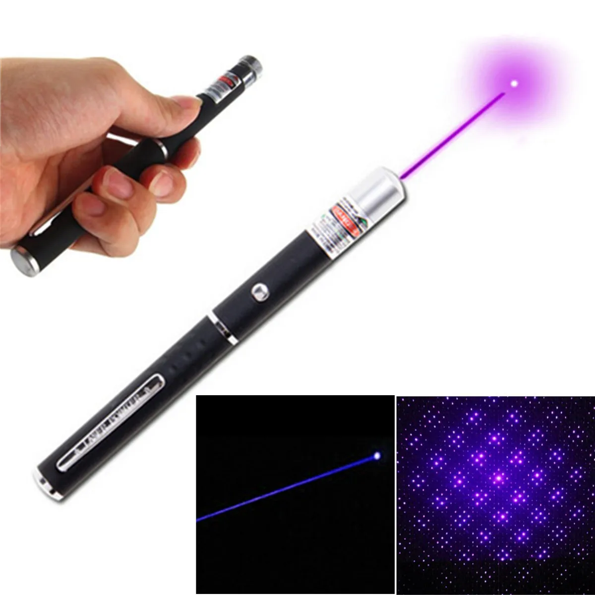 For PresentationNew Lightweight Purple Light Laser Pointer Pen With