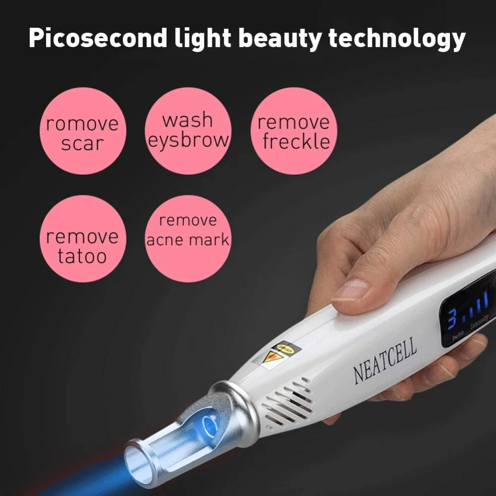 Gustala NEATCELL Picosecond ручка шрам машинка карандаш для удаления татуировок лазерная