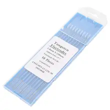 10 шт. TIG сварочные электроды WY20 Yttrium вольфрамовый электрод для Tig сварочный аппарат 150 мм* мм