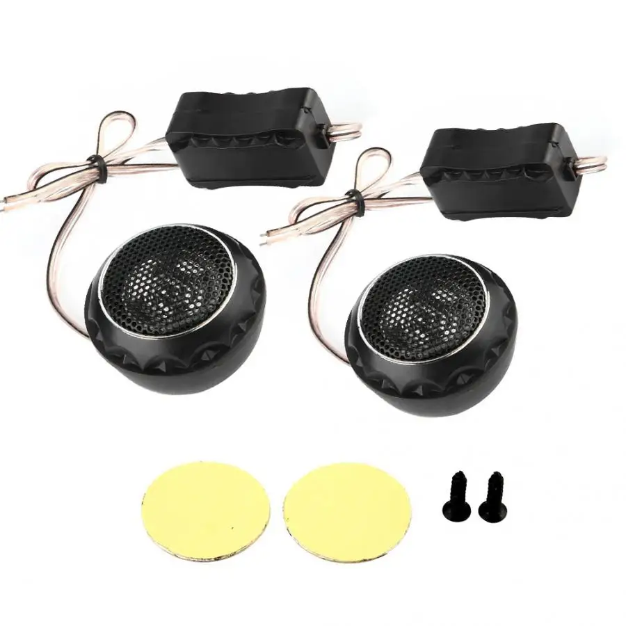 

2pcs Car Loud Audio Speaker Portable Dome Tweeter Loudspeaker Horn 35W Som Automotivo Accesorios Automovil
