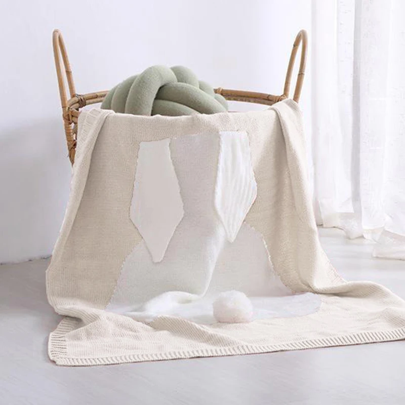 

Cute Baby Newborn Soft Blanket Pram Crib Moses Basket Girl Boy Unisex 0+ Month