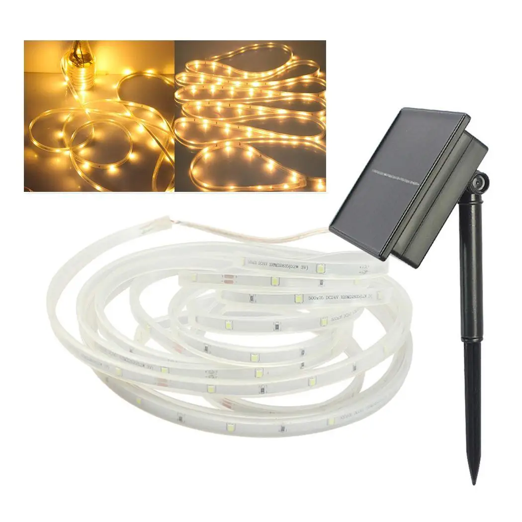 

Solar LED Light Strip Outdoor Bright Waterproof Christmas tree, Garden Light Strip 20pcs Lawn Light IP65 12V