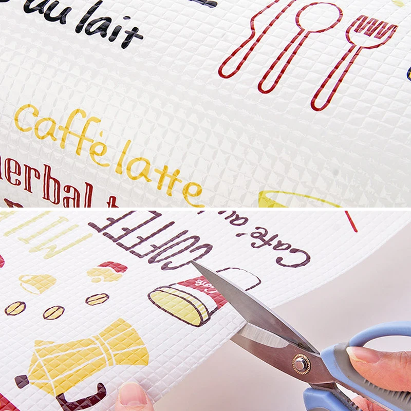 Kitchen Table Mat Refrigerator Cabinet Pad Drawer Shelf Liner Cabinet Cupboard Waterproof Placemat Home Decoration Accessories