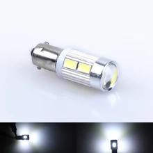 1 pcs Auto LED Wedge Luz BA9S H6W T4W T11 LEVOU 5630 5730 SMD Branco Lâmpadas Lâmpada Da Placa de Licença de Backup luzes de freio 6000 k