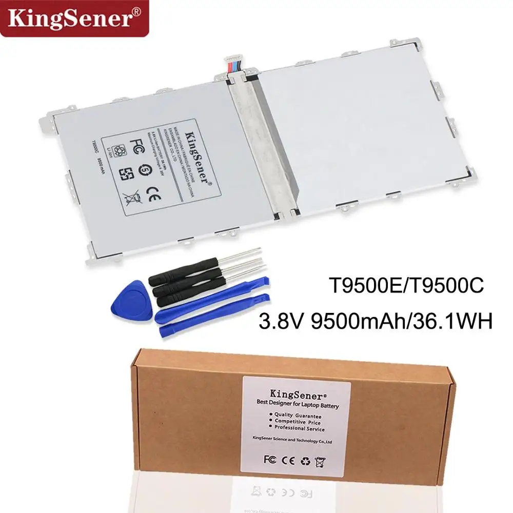KingSener T9500C аккумулятор для samsung Galaxy Tab Pro 12," SM-T900 SM-T905 P900 P901 P905 T900 T9500E T9500U с инструментами для открывания