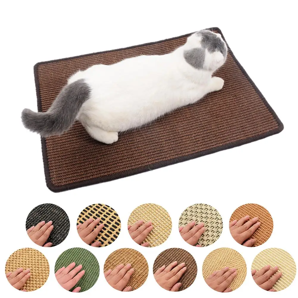 

Cat Scratch Pad Table And Chair Cat Scratch Board Protection Furniture Sisal Pad Pet Toy Color Random Delivery