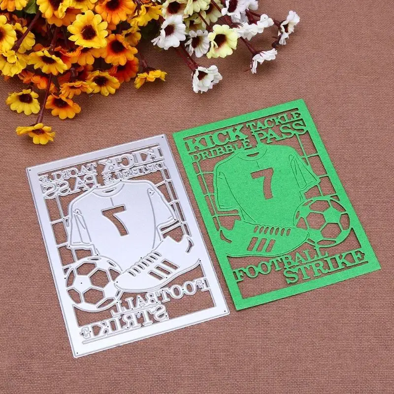 

Soccer Clothes Metal Cutting Die DIY Scrapbook Embossing Stencil Paper Card