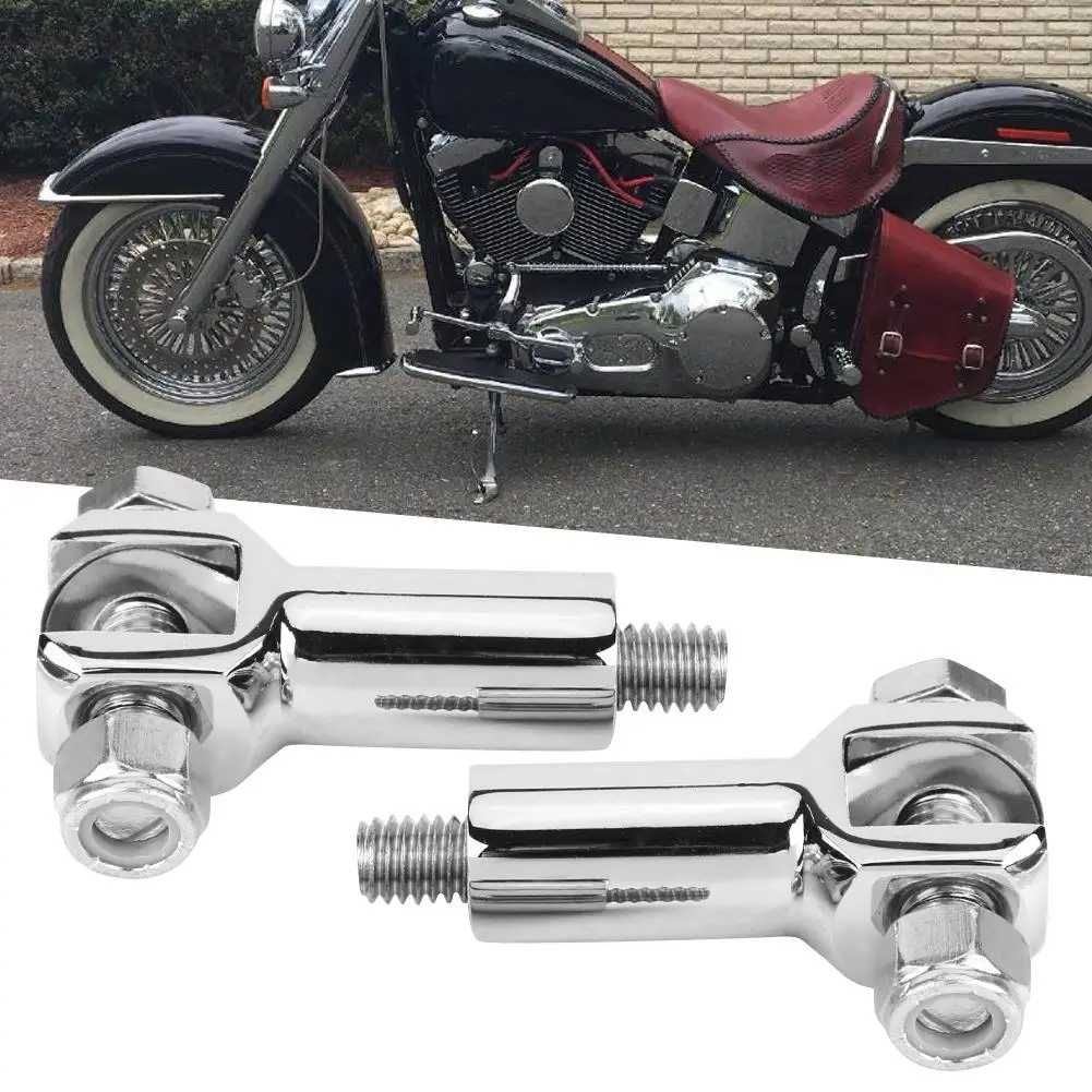 HDMT Passenger Foot Peg Supports Mounts Clevis Kits fits for Harley Softail 2000-2006 Replaces Harley Davidson part #50942-00 