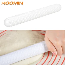 HOOMIN 25 см/37 см антипригарные Кондитерские выхлопы Rolling Pin скалка для пельменей инструмент пищевой пластик скалка для выпечки Кондитерские инструменты