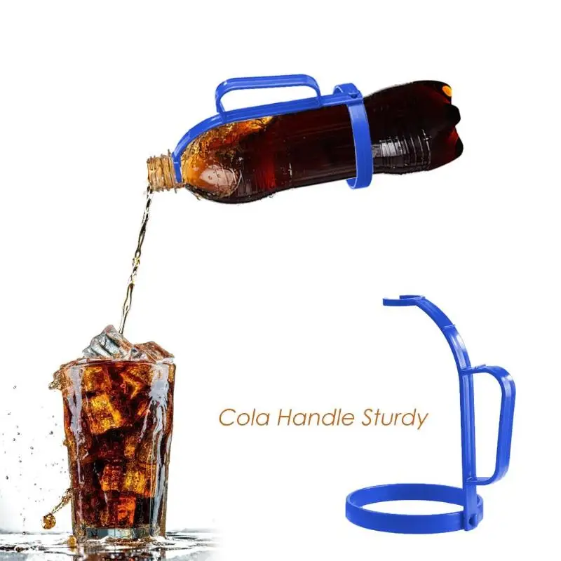 

Plastic Beverage Bottle Handle Creative Removable Cola Grip Drink Tool