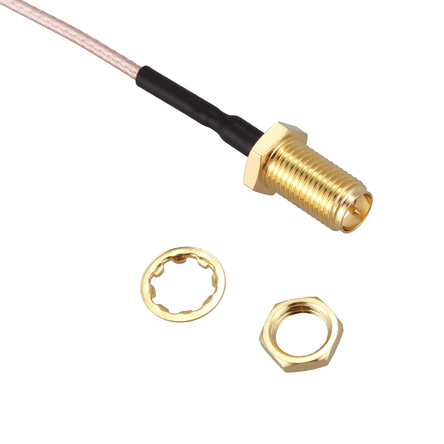 Pack of 4 RF U.FL(IPEX/IPX) Mini PCI to RP-SMA Female Pigtail Antenna Wi-Fi Coaxial RG-178 Low Loss Cable (4 inch (10 cm)) Pack of 4 RF U.FL(IPEX/IPX) Mini PCI to RP-SMA Female Pigtail Antenna Wi-Fi Coaxial RG-178 Low Loss Cable (4 inch (10 cm))