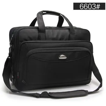 

Men Black Handbags Men's Waterproof Laptop Briefcase 17 Inches Man Large Capacity Business Computer Bag Male Travel Shoulder Bag