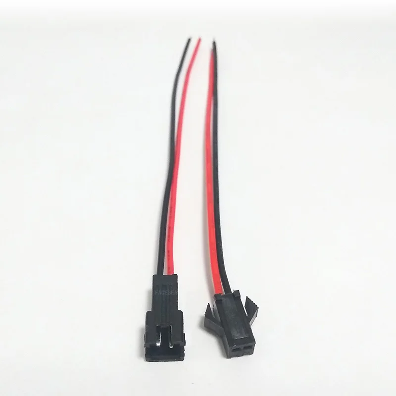 100 пар JST SM разъем 2pin / 3pin 4pin 5pin мужской и женский кабель провод для WS2812B 5050 RGB