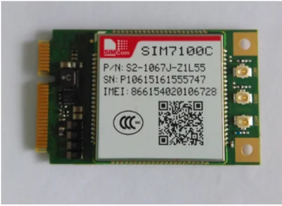 

SIM7100C PCIE 4G Communication Module 5 Mode LTE TDD FDD
