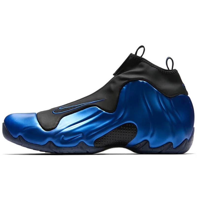 نايك الهواء Flightposite الرجال حذاء كرة السلة الأصلي الأزرق الرياح واحد زيادة داخل خاص الحركة محفورة رياضية # AO9378-500