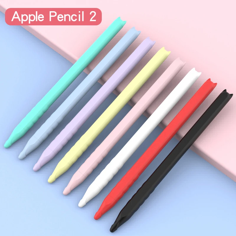 Для Apple Pencil 2 Чехол iPad Pro 2018 пенал планшет сенсорная Насадка На глушитель держатель ручка-стилус 360 полный защитный чехол Сумки