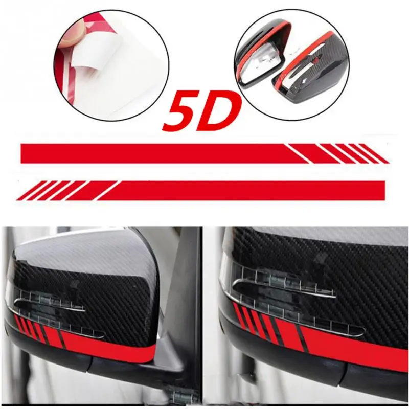 

2Pcs/Lot Car Styling Auto SUV Vinyl Graphic Car Sticker Rearview Mirror Side Decal Stripe DIY Car Body Decals