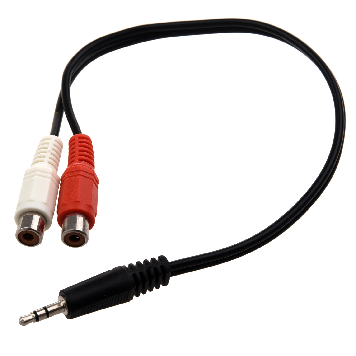 

3.5mm stereo jack to 2 RCA Phono Sockets length 20cm