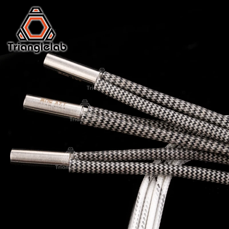 Trianglelab 3D طابعة 6*20 مللي متر 12 V/24 V 50 W سخان خرطوشة مع 100 سنتيمتر كابل ل 3D طابعة ل V6 HOTEND بركان MK8 MK9 Trianglelab 3D طابعة 6*20 مللي متر 12 V/24 V 50 W سخان خرطوشة مع 100 سنتيمتر كابل ل 3D طابعة ل V6 HOTEND بركان MK8 MK9