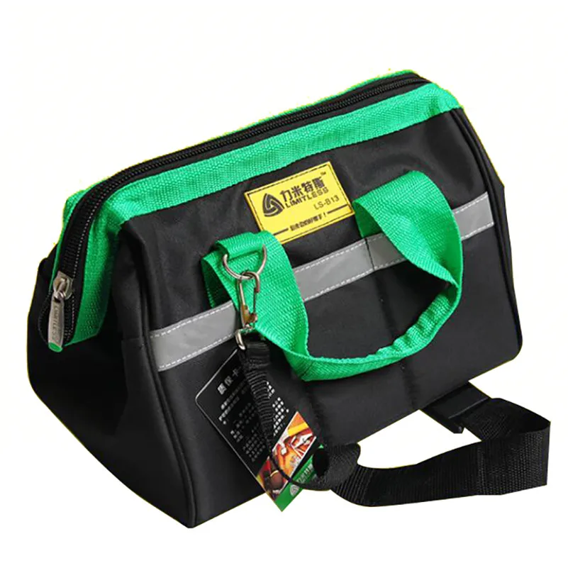 

Large Capacity Tool bag with Belt Waterproof Molded Base electrician tools Bag Tools 600D Oxford cloth Tool Bag organizer