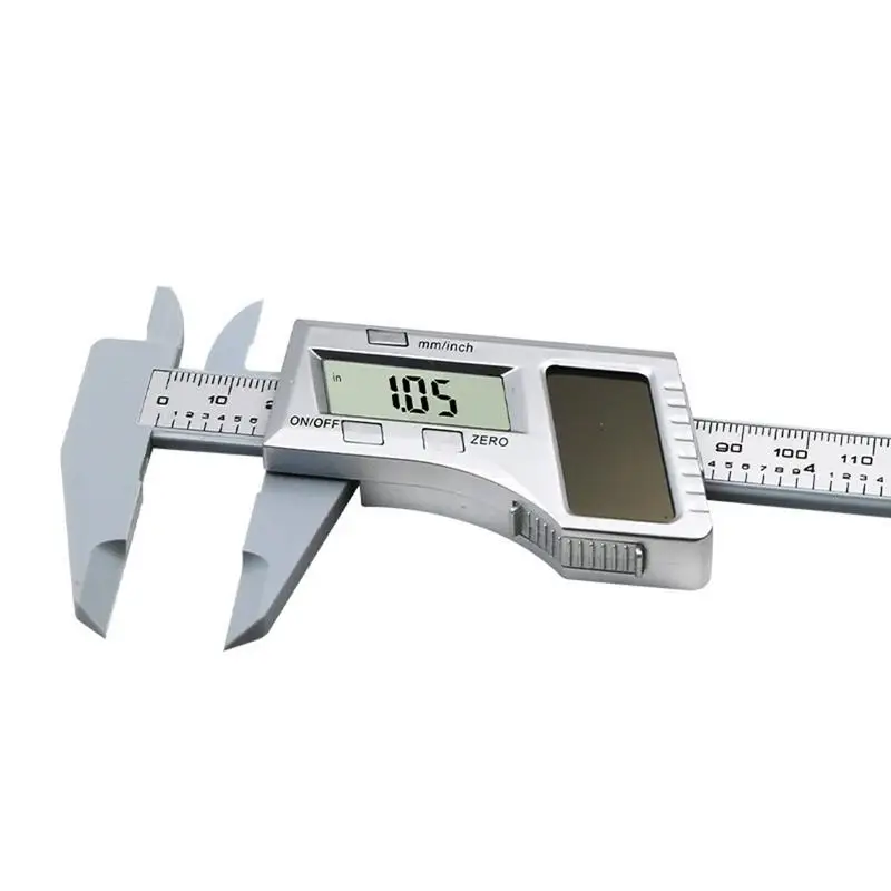 

Solar Plastic Caliper Electronic Digital Display 0-150mm Mini Caliper Collectables Jewelry Measurement Vernier Caliper