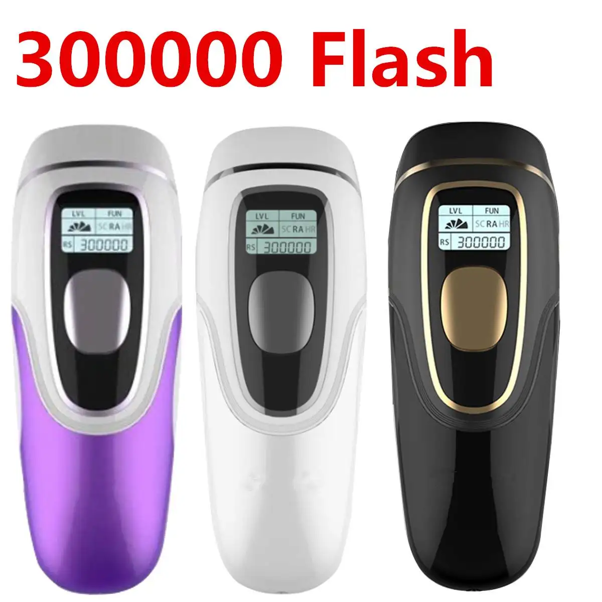 

300000 Flash Professional Permanent IPL Epilator Laser Hair Removal Electric Photo Women Painless Threading Hair Remover Machine