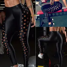 Однотонные женские брюки, женские леггинсы для фитнеса, спортивные брюки, S-XL