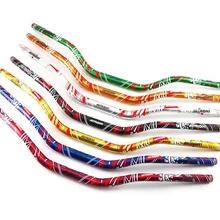 22 мм 7/" 80 см Граффити стиль мотоцикл алюминиевая ручка бар руль крест бар для кафе гонщик мотокросса Байк ATV Quad