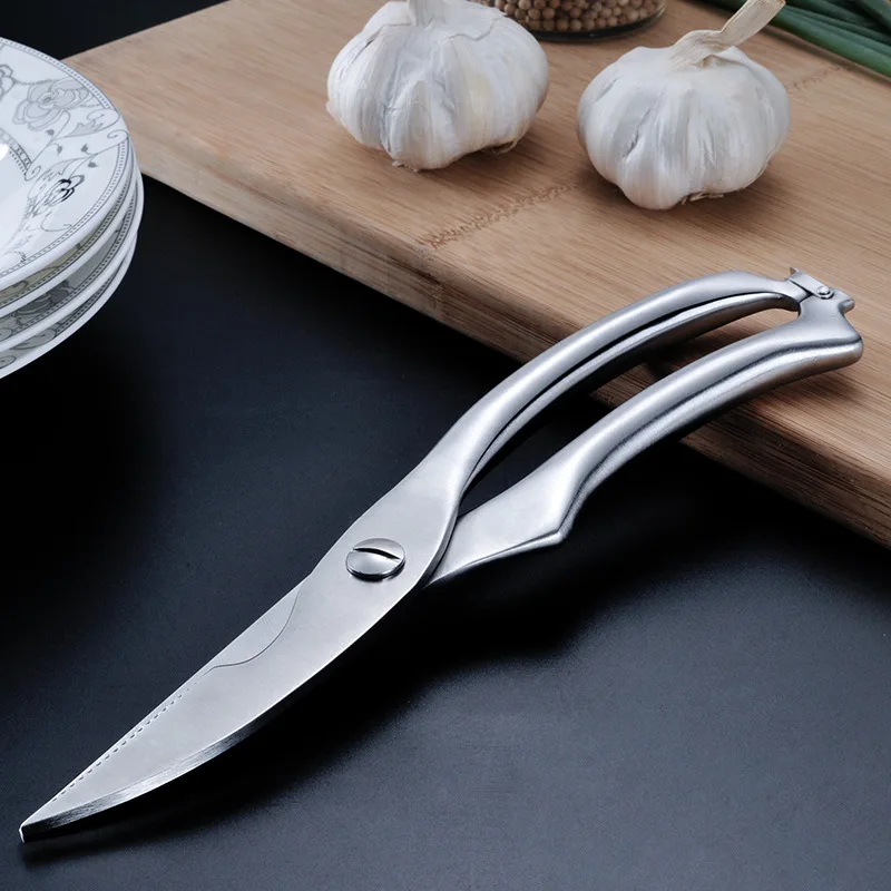 Stainless Steel Poultry Kitchen Chicken Bone Scissor With Safe Lock Cutter Cook Tool Shear Cut Duck Fish Meat Kitchen Gadgets Stainless Steel Poultry Kitchen Chicken Bone Scissor With Safe Lock Cutter Cook Tool Shear Cut Duck Fish Meat Kitchen Gadgets