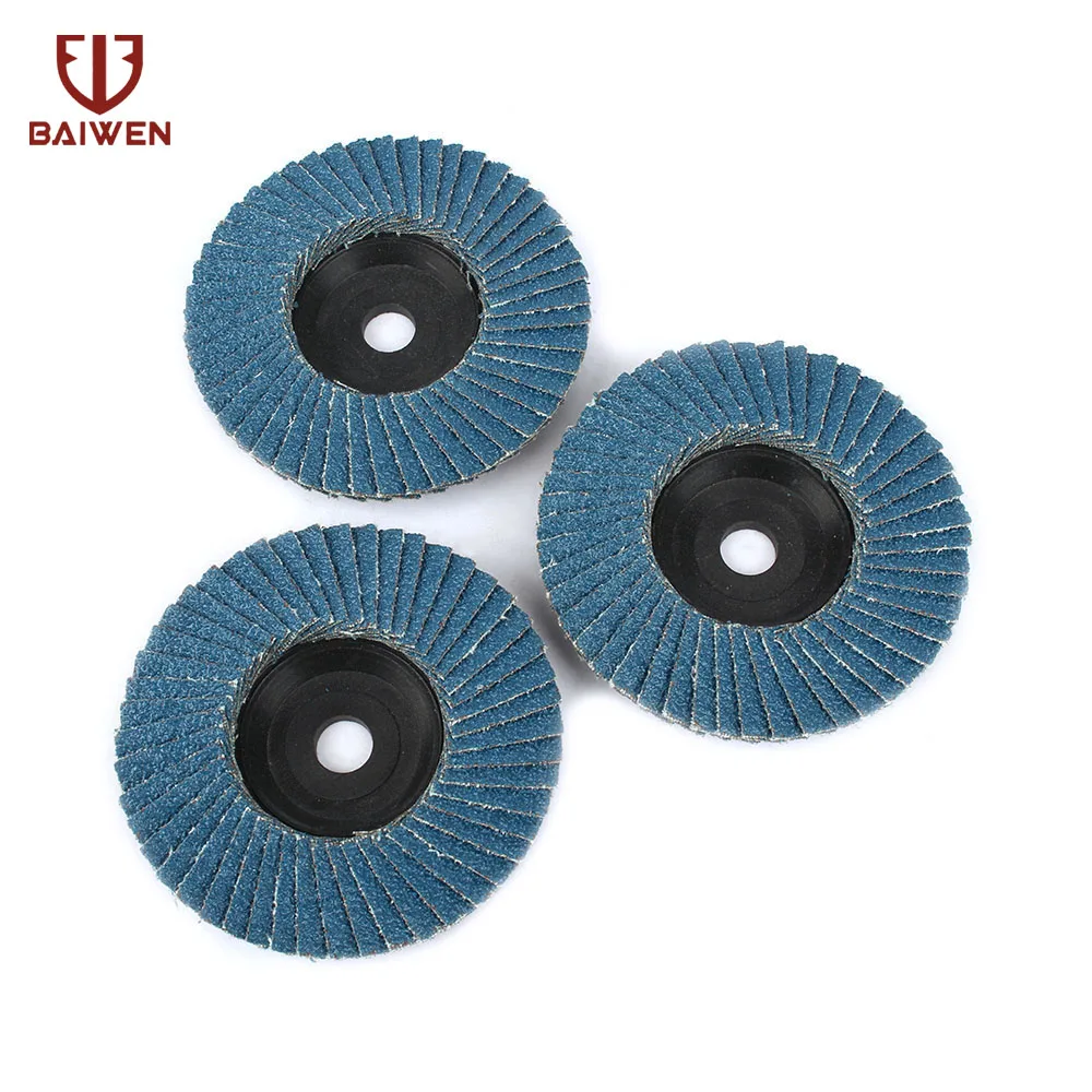 

5-20Pcs 75mm Flap Disc Zirconia Sanding Disc For 3" Angle Grinder Abrasive Tool