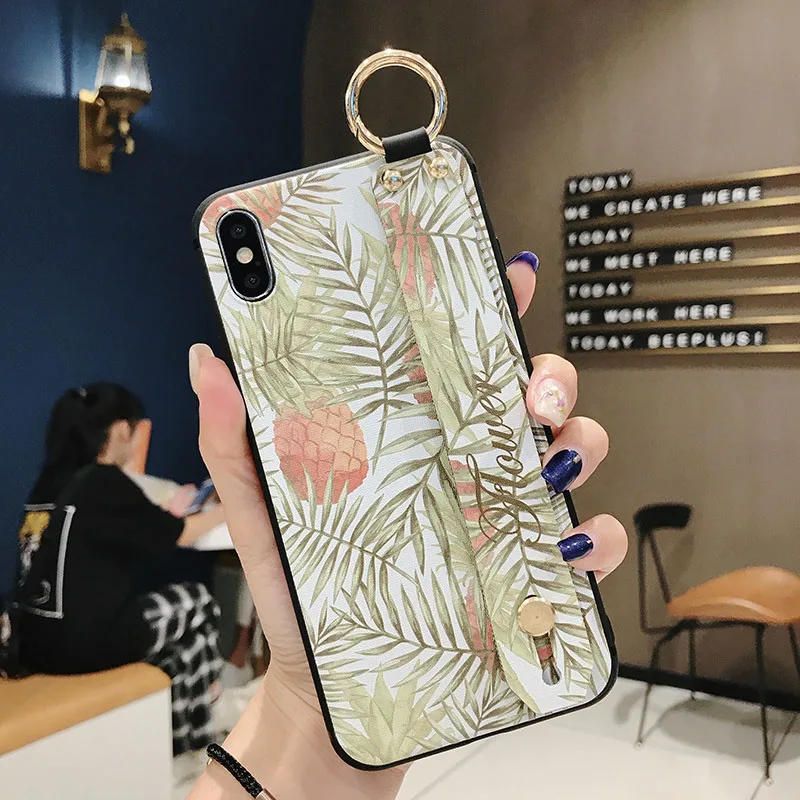 Чехол-браслет для Huawei P30 Pro P20 Lite Мягкий чехол из ТПУ P10 Plus милый с животными |