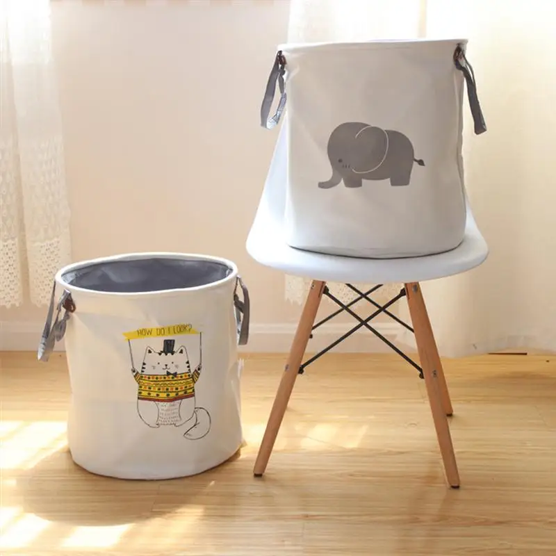 OUNONA Storage Box EVA Laundry Clothes Toy Basket Folding Storage Bin Organizerin Laundry Bags