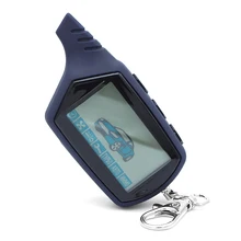 Starline a91 lcd controle remoto 2 vias chave de alarme carro para starline 91 motor starline fob a91 corpo chaveiro remoto