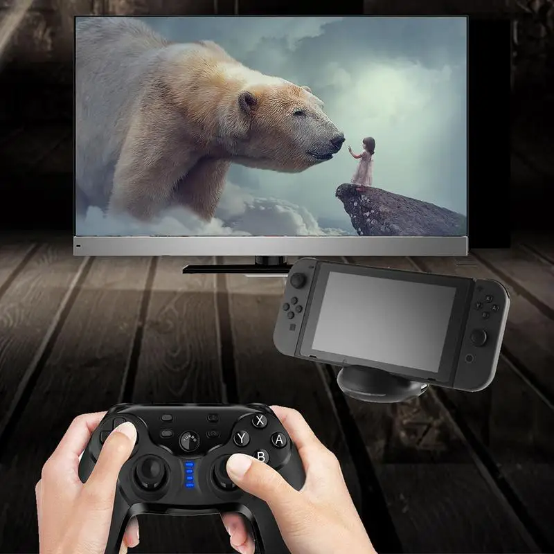 Nintend التبديل حوض شحن التبريد تلفزيون محمول تحويل تلفزيون بحامل تحويل قاعدة مع لوحة دارات مطبوعة IC حل Nintend شاحن