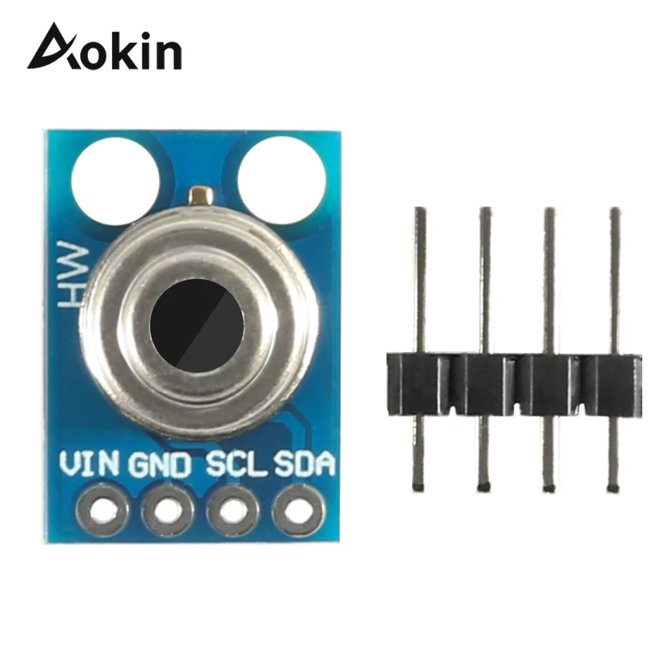 Aokin GY-906 MLX90614ESF бесконтактный инфракрасный Температура Сенсор модуль IIC I2C серийный для Arduino