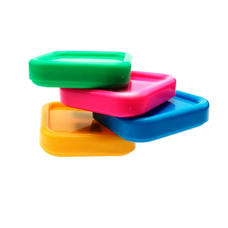 

Lychee Life Square Magnet Storage Box Multicolor Plastic Box DIY Sewing Storage Supplies