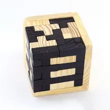 Для взрослых и детей деревянные игрушки головоломки Развивающие деревянные игрушки китайский Любань Замок